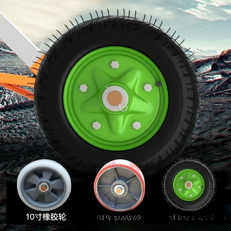 Oil handler eagle beak pushed plastic drum clamp forklift iron pull oil drum artifact cart trailer tool