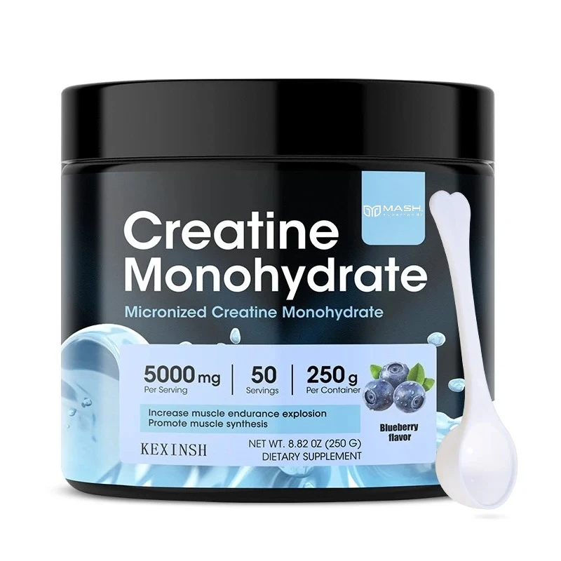 Kexinsh Creatine Monohydrate Powder Cell-Tech Creatine Post Workout Recovery Drink-Blueberry Flavor
