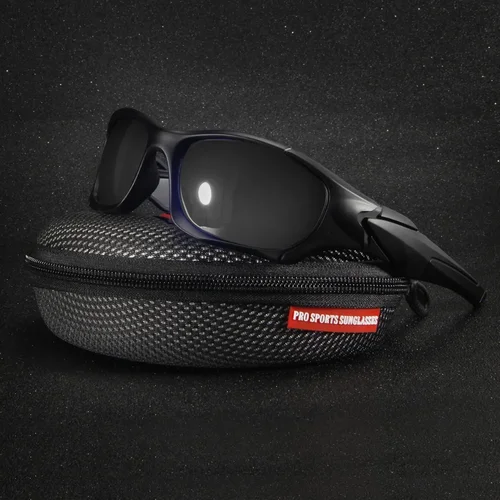 Imagen 2 del producto Queshark UV400 antideslumbrante polarizado Camping senderismo gafas hombres mujeres gafas de sol deportivas Golf correr pesca gafas deportivas