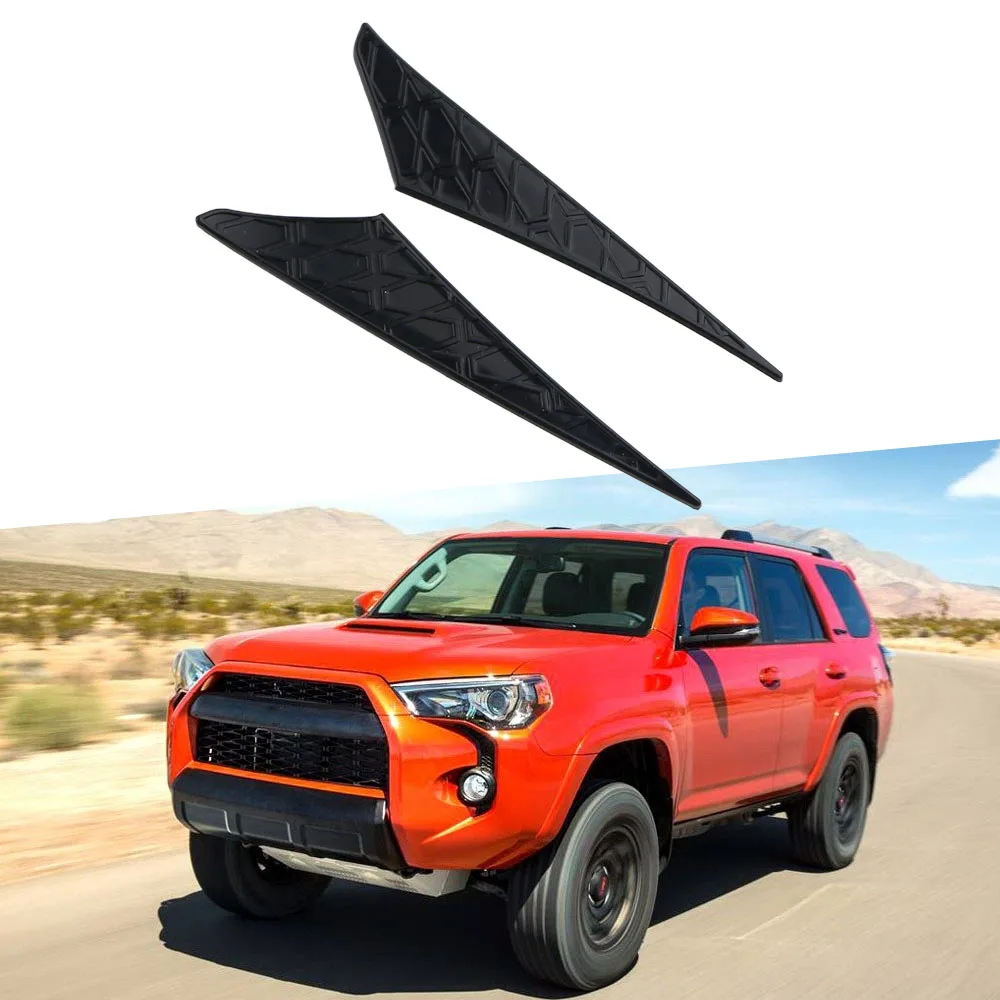 Car Front Fog Light Cover for Toyota 4Runner 4 Runner 2014 - 2024 Fog Lamps Sticker Garnish Stripe Trim Interior Accessories