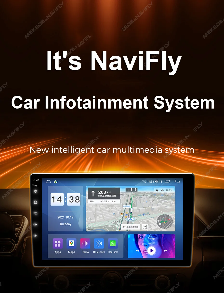 NaviFly 9/10 Inch UIS7862S Android All In One Universal Auto Stereo For Volkswagen Nissan Hyundai Kia Toyota Honda Ford Peugeot