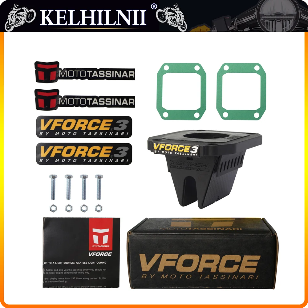 Moto Tassinari V381s Vforce 3 Reed Valve System for Honda Cr85rb Cr80 Cr85 Cr85rb All Years 1988-2007