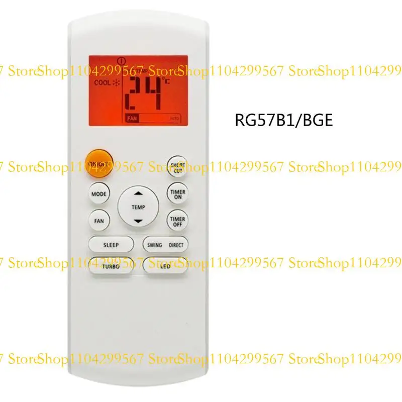Control remoto del aire acondicionado CS1W para Midea Rient Kaysun RG57B1/BGE RG57B/BGE