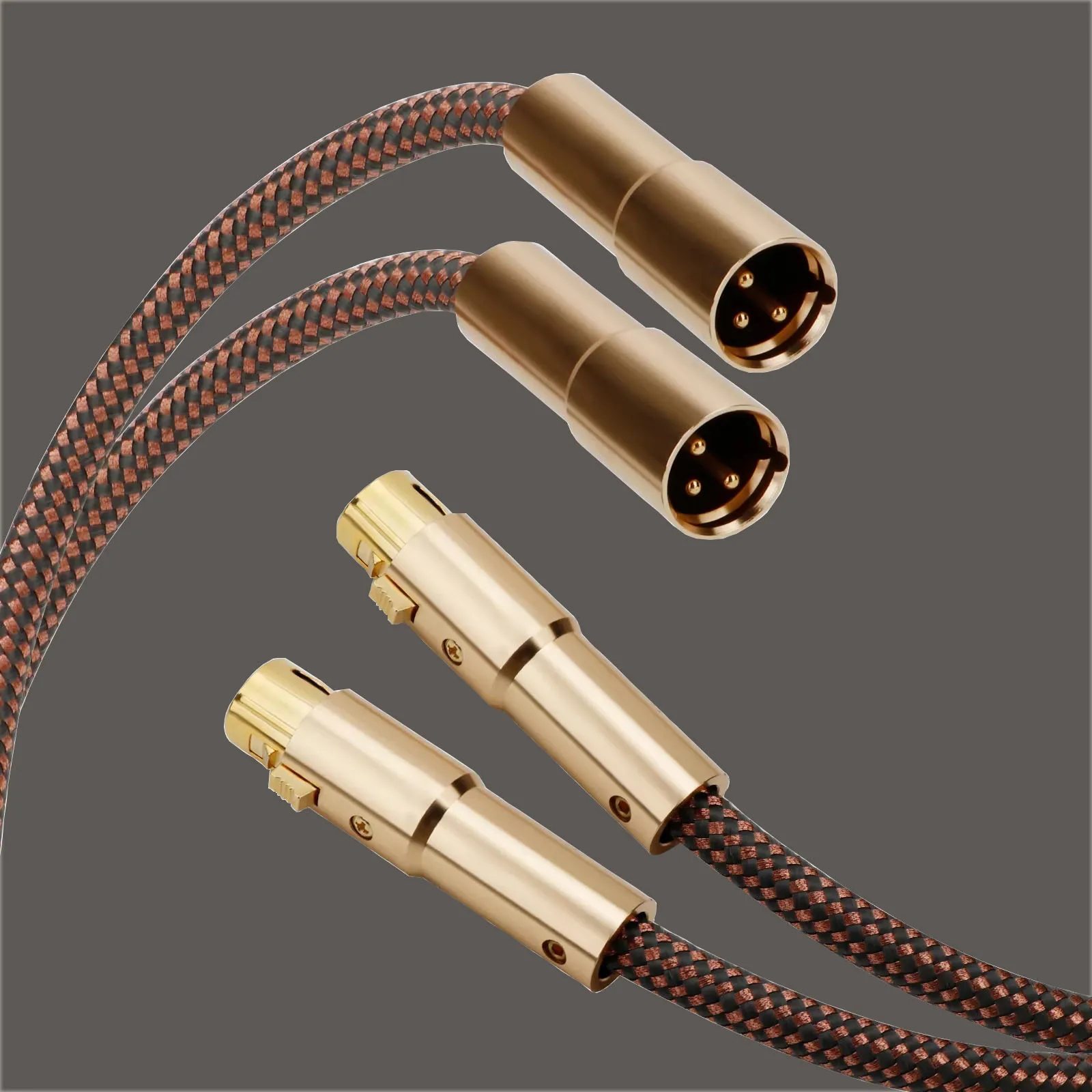 

Пара Accuphase 40-летие HiFi XLR кабель провод OCC XLR между мужчинами и женщинами линейный бескислородный медный кабель высокой чистоты