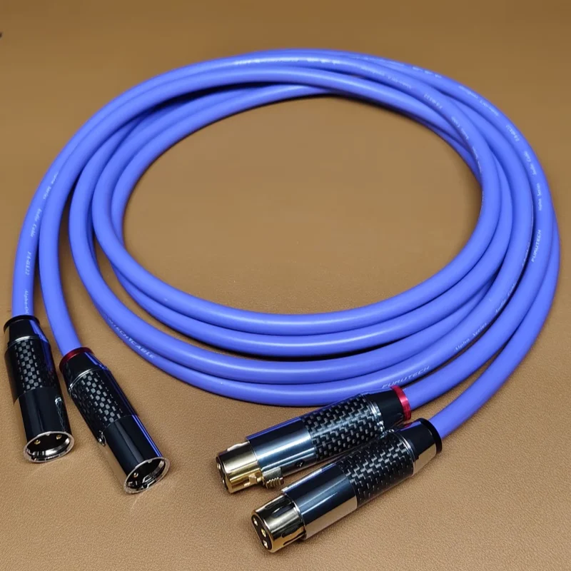 

Пара Furutech XLR-кабель 3-контактный балансный кабель XLR OCC посеребренный соединительный усилитель RCA-XLR с разъемом из углеродного волокна