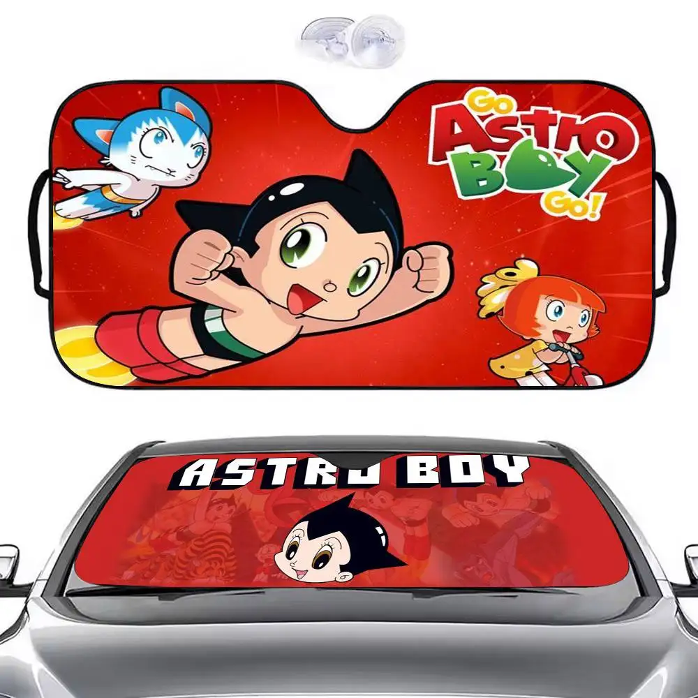 

Cartoon A-Astro B-Boy Car SunShade Parasol Car Windshield Sun Shade UV Protection and Interior Cooler