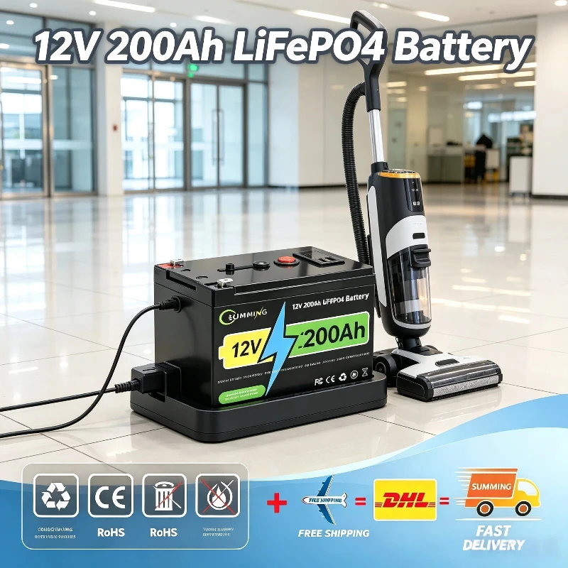 Renewable Energy Fan - 12В 160Ач 180Ач 200Ач LiFePO4 солнечная