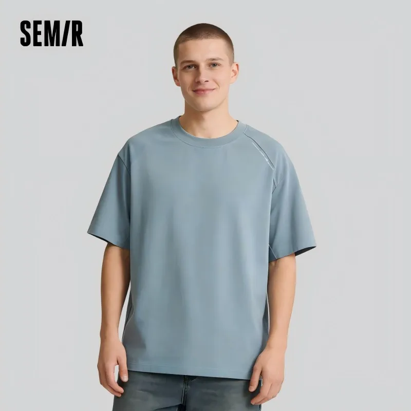 Semir Mens Tshirt 2026 Moisture Wicking Quick Dr Sports Style Casual Soft Daily Tops