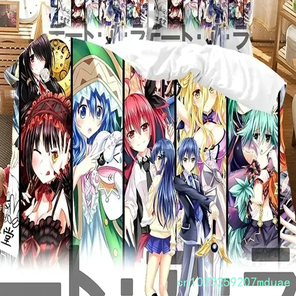 New Date A Live Bedding Set For Bedroom Soft Modern Bedspreads Comefortable Kids Duvet Cover Quilt Cover And Pillowcase