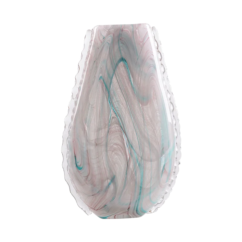 Glazed vase living room decoration art flower ware