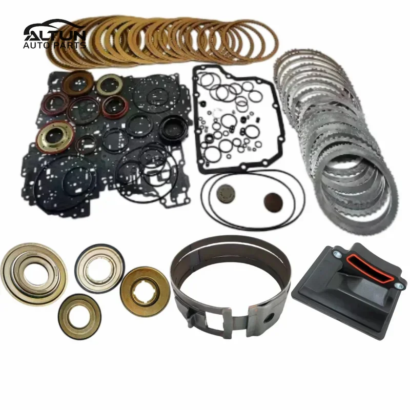 

Комплект для капитального ремонта автоматической коробки передач TF80-SC TF80 с фрикционными дисками, тормозным ремнем и поршневым фильтром для Ford, Mazda, Volvo