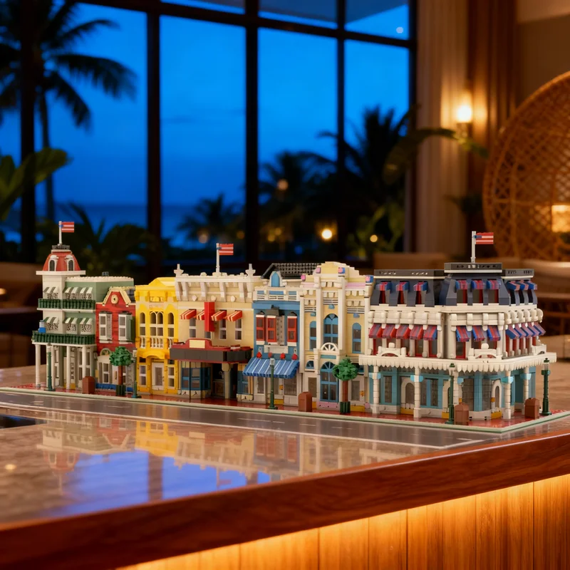 

9685pcs MOC Block Two Deluxe Main Disneieny Model Building Blocks Creative Gift DIY Display Decor Adult Premium Kids Desk Home