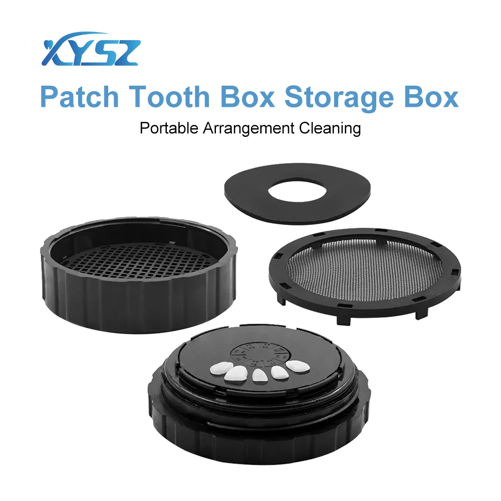 XYSZ Veneer Pretreatment Patch Tooth Box Storage Box Dental All Ceramic Veneers Denture Storage Boxes Portable Arrangement