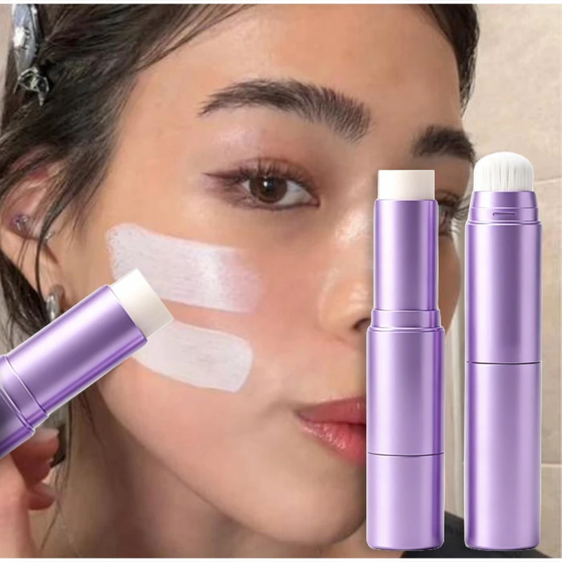 Two In One Color Changing Foundation Make-up Stick High Concealer Moisturizing Lightweight Long-lasting Flawless Makeup Effect