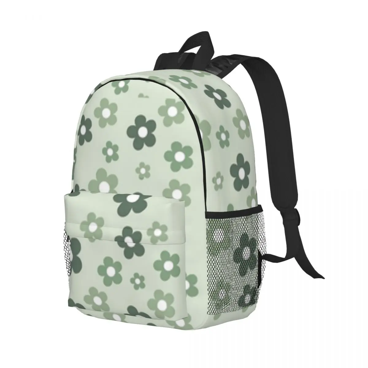 Sac à dos léger imprimé à la mode, sac d'école à motif, 15 pouces, nouveau