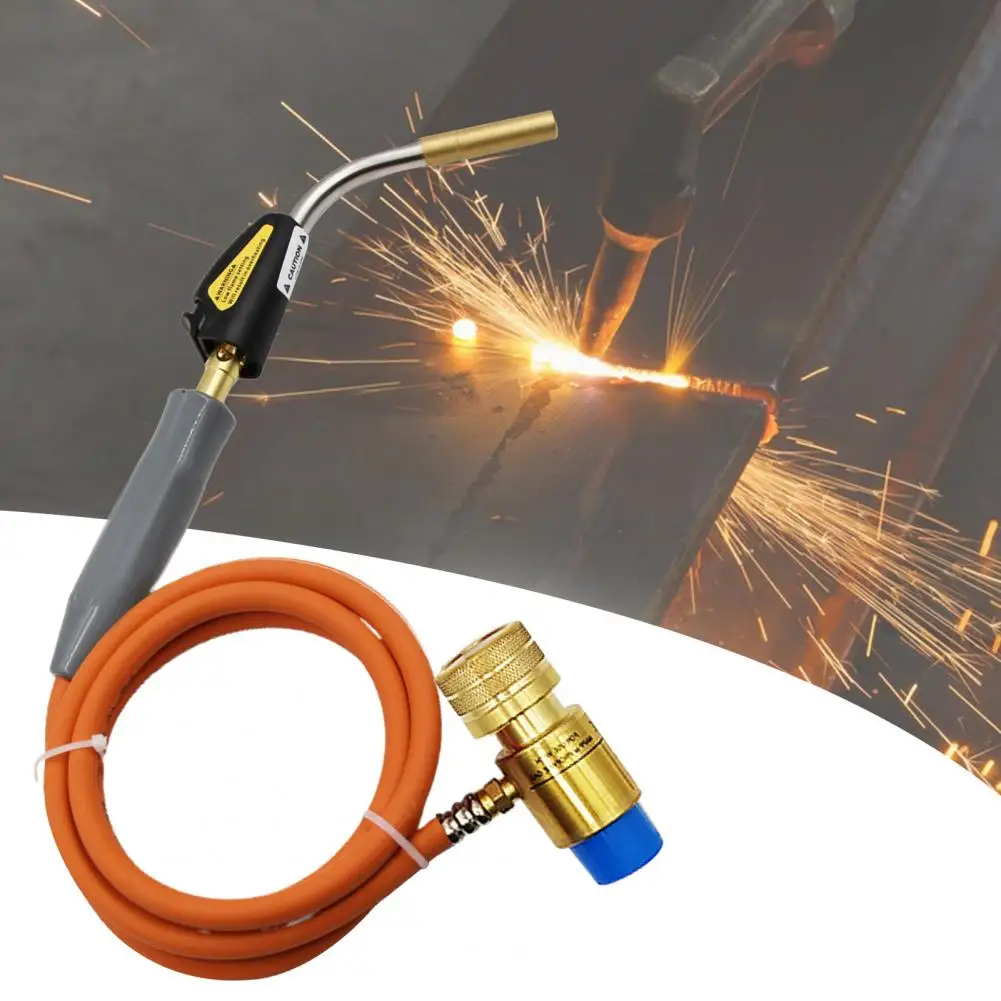 

Braze Welding Torch Electronic Ignition System Welding Tools Welding Turbo Torch Self-igniting Gas Welding Turbo Torch