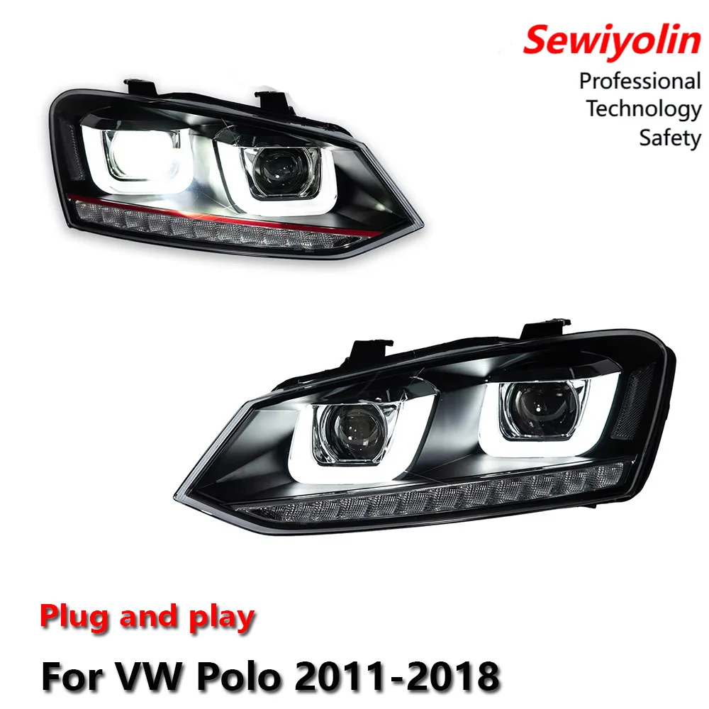 

Светодиодные аксессуары для модернизации фар VW Polo 2011-2018: Angel Eye, DRL, стоп-сигнал, указатель поворота, установка Plug and Play