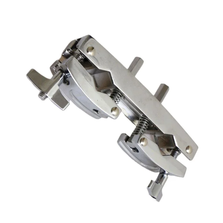 1 قطعة طبلة معدنية عالمية جبل قوس حامل دعم قابل للتعديل المشبك اكسسوارات تصاعد أجزاء قرع أداة البقرة