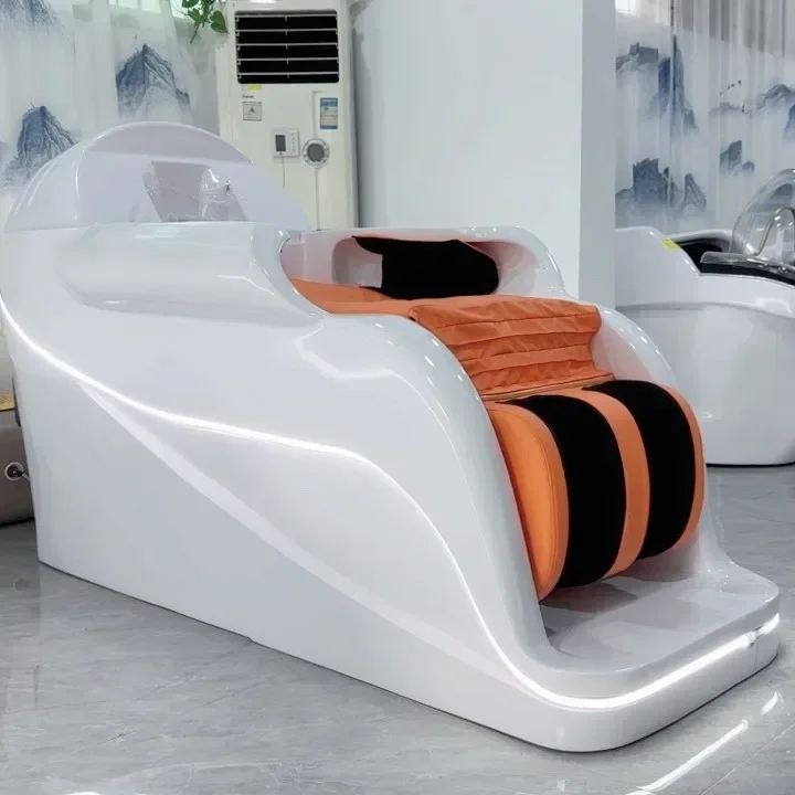 TT   All-electric intelligent massage shampoo bed Fumigation hair treatment Multifunctional shampoo bed