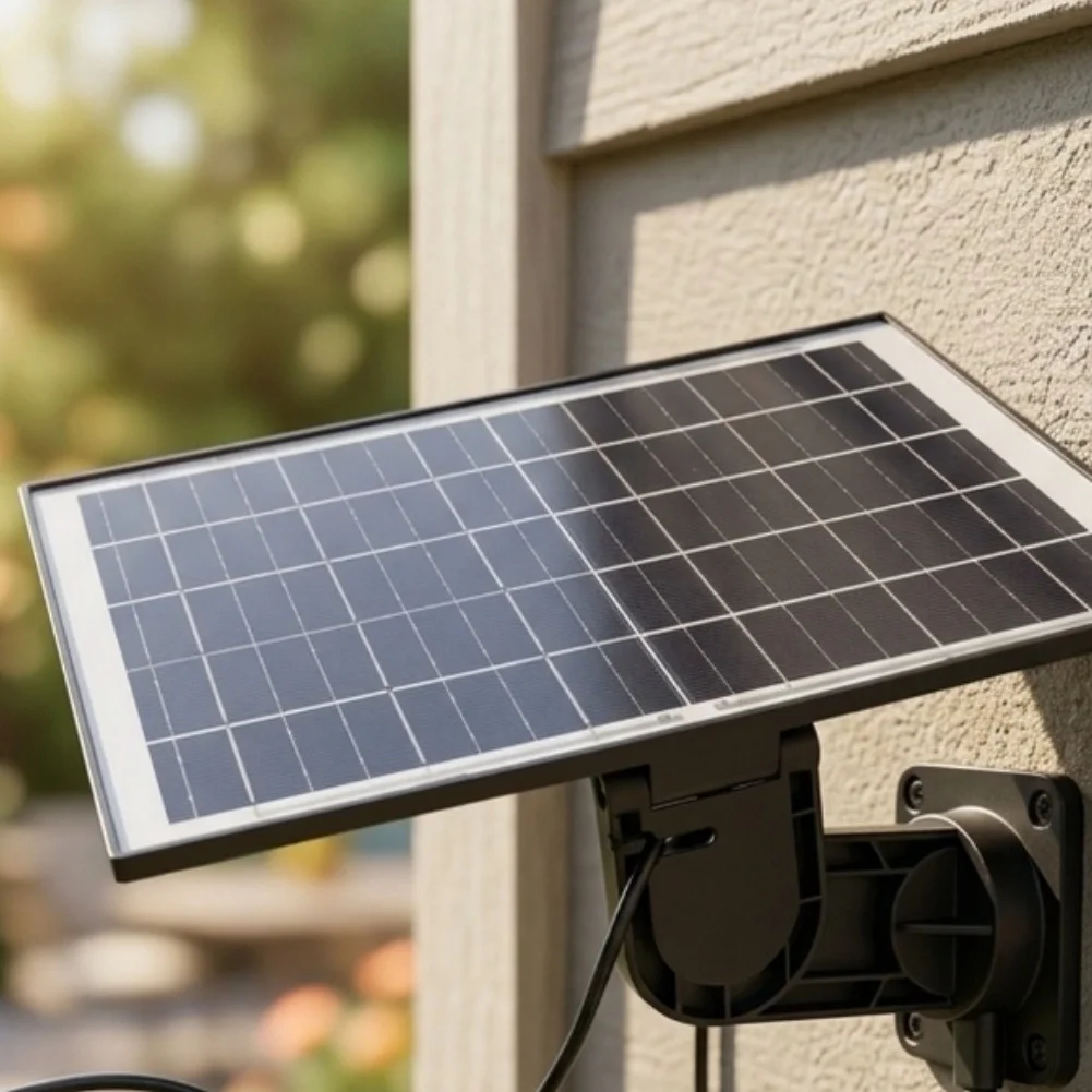 for solar Camera Power 7W for solar Panel for Low Light Conditions Low Light Performance Power For Monitoring Camera