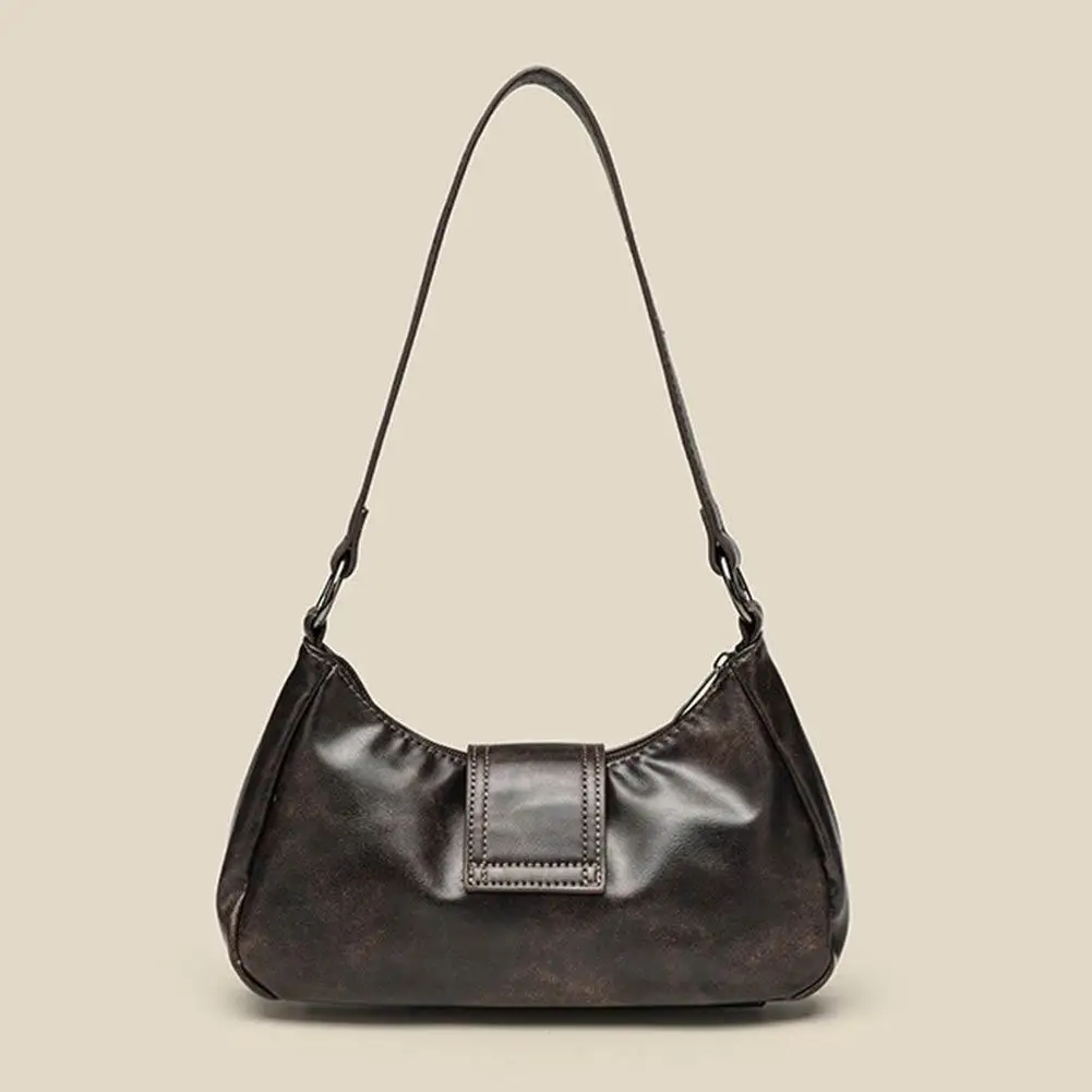 Y2K Retro Plissierte Hobo-Schultertasche für Damen, Bestseller im Maillard-Stil, Unterarmtasche, Clutch-Handtasche für Reisen, Arbeit und Shopping – Detail 21