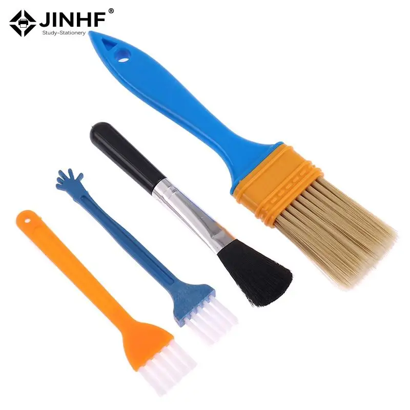Keyboard Cleaner 4pcs/set Keyboard Brush Soft Brush Computer Earphone Cleaning Tools Multi-Function Keyboard Cleaning Brush