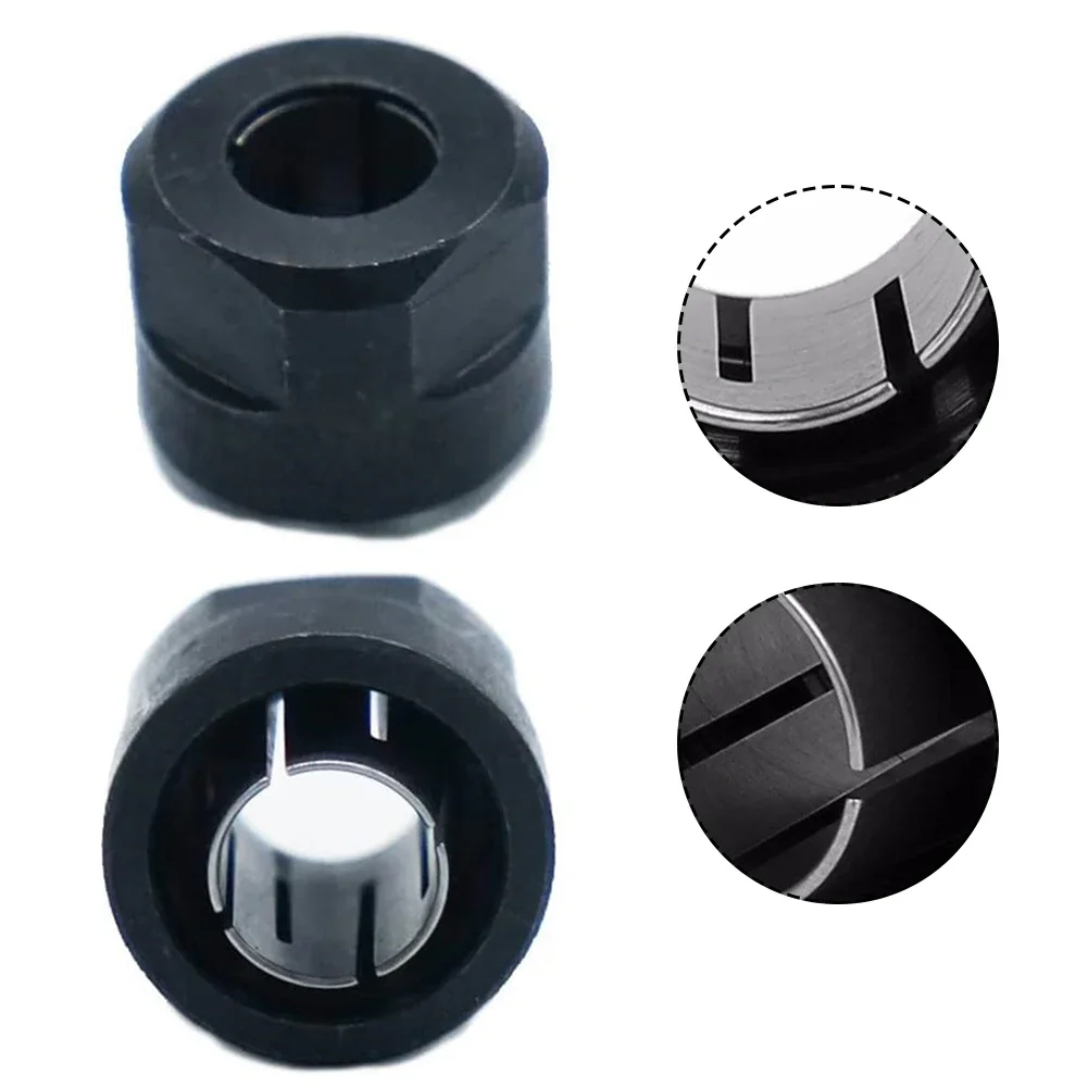 

12.7mm Collet Collet Nut Mechanical Repairs Black Steel Material Compatible With 3612 For 3612 Black Collet Nut Accessory