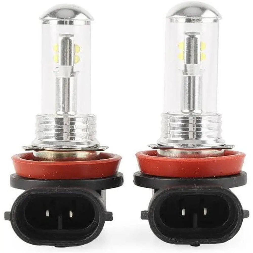 

Fit for vehicles using H8/H11 base types and operating on 12-24V voltage systems TOTMOX Pair of 12-24V H8/H11 Fog Light Bulbs