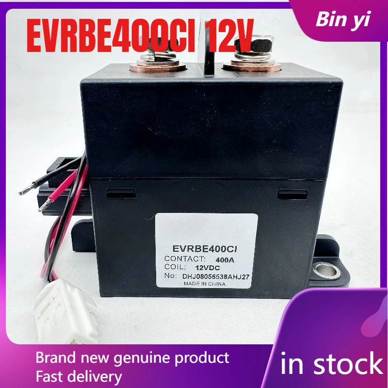 New 1pcs/lot EVRBE400CI 12V 400A 1000VDC New energy vehicle high-voltage contactor relay