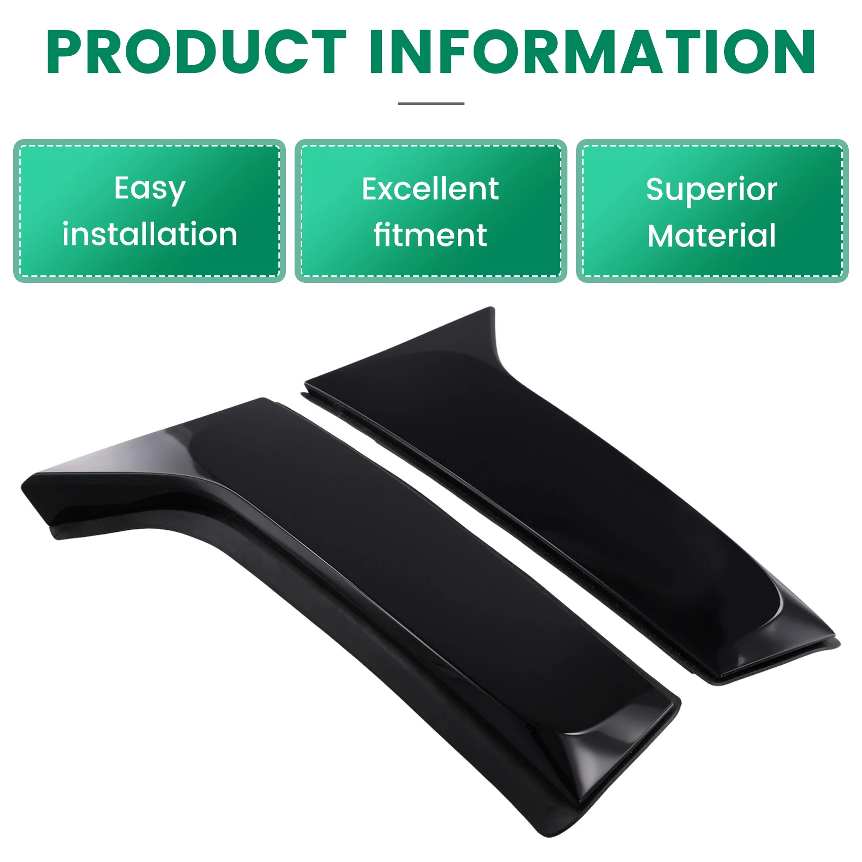 

1Pair Rear Windshield Trim Plate Moulding 9833762880 9833762780 For Citroen C5 AIRCROSS 2018-2022 YL008475XK YL008474XK-ABQF