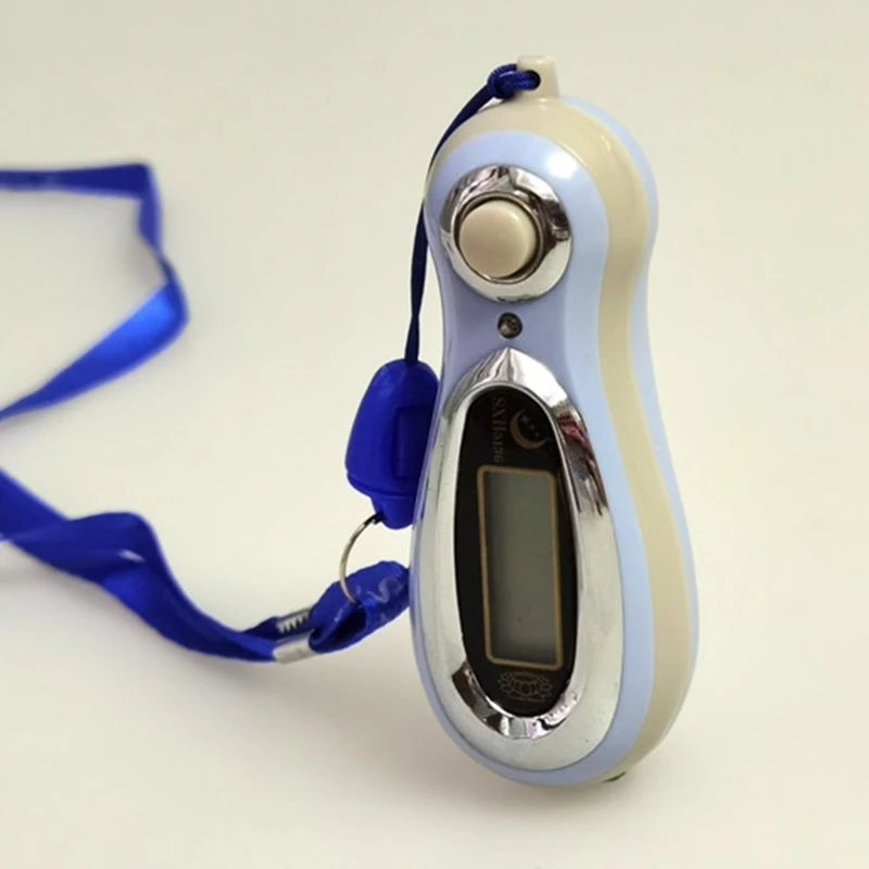 Máy đếm hạt kỹ thuật số cầm tay có đèn nền Đặt lại thủ công Đồ chơi ngón tay Dropship