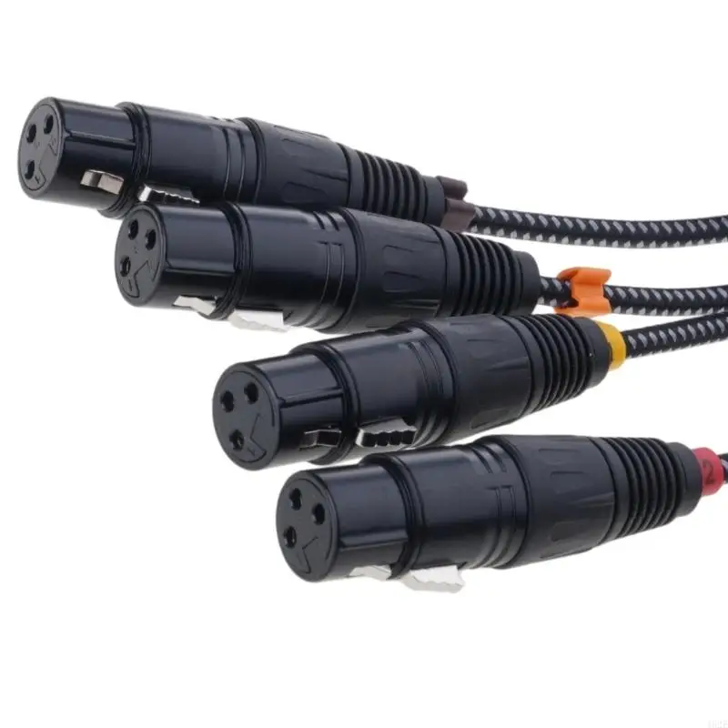 

462E Портативный 3-контактный сценический разъем XLR 4-канальный кабель RJ45 для звукового освещения сцены