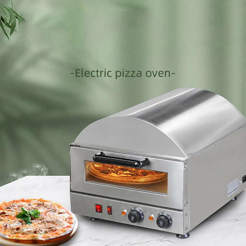 

Коммерческая печь большой емкости, бытовая электрическая коробка для выпечки, пицца, пирог, независимый контроль температуры, корпус из нержавеющей стали