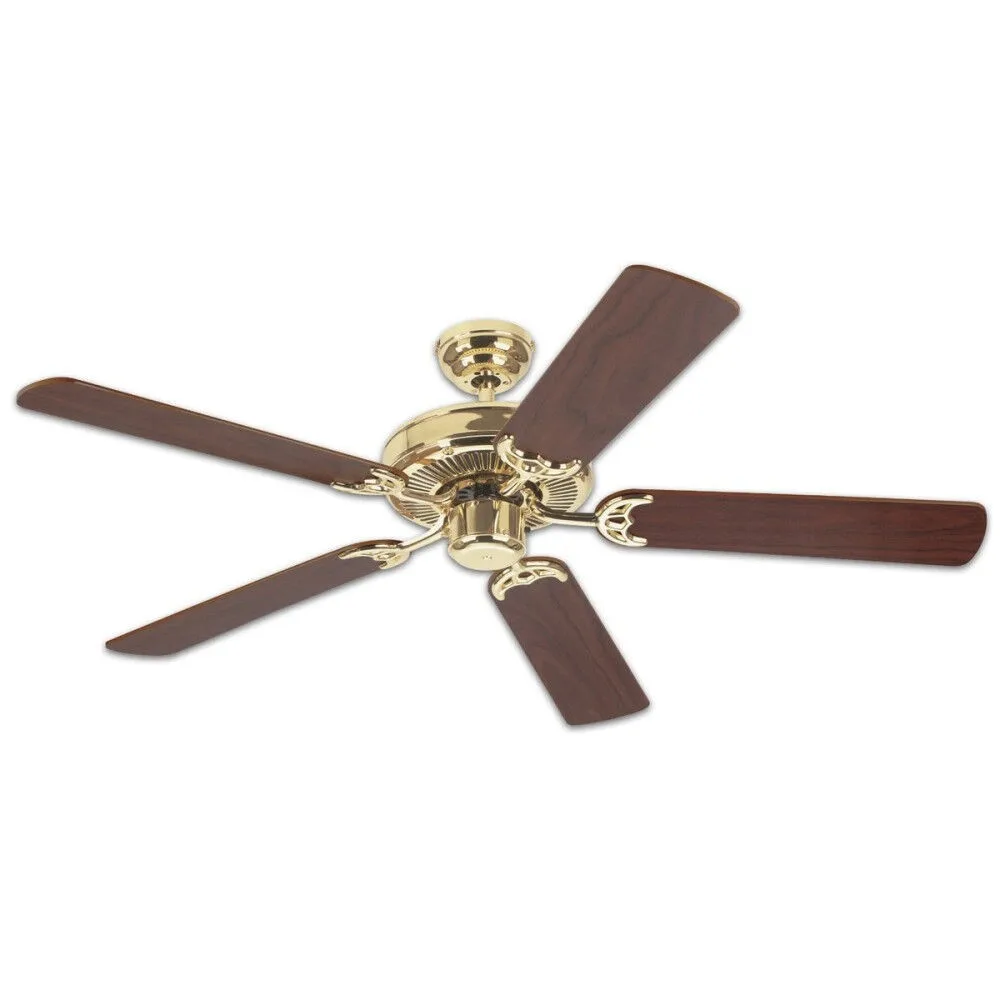 

52In Contractor's Choice Brass Indoor Ceiling Fan