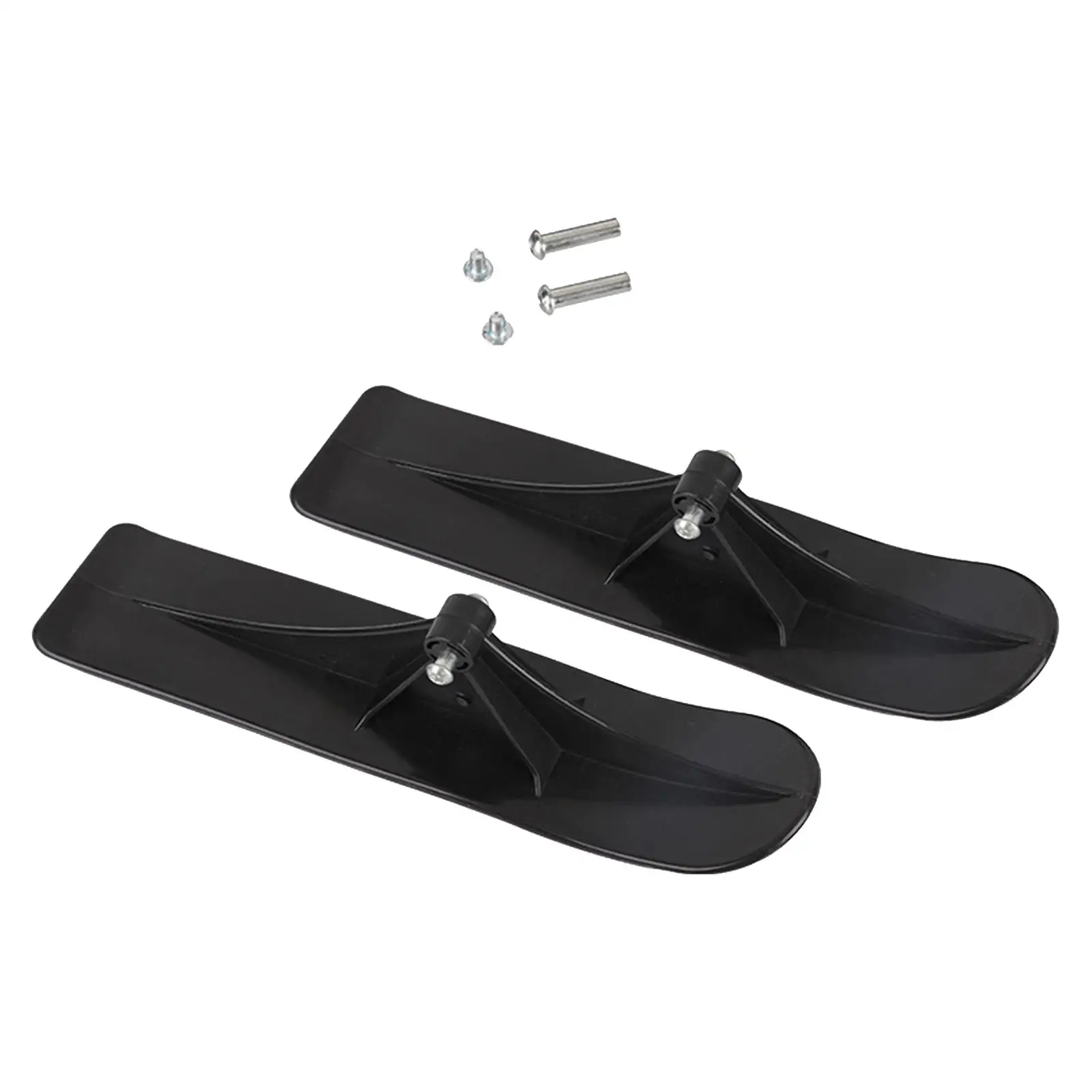 Ski Scooter Sleigh Easy to Install Flat Bottom Universal Durable Ski Board for Downhill Snowmobile Snowboard Winter Beginner