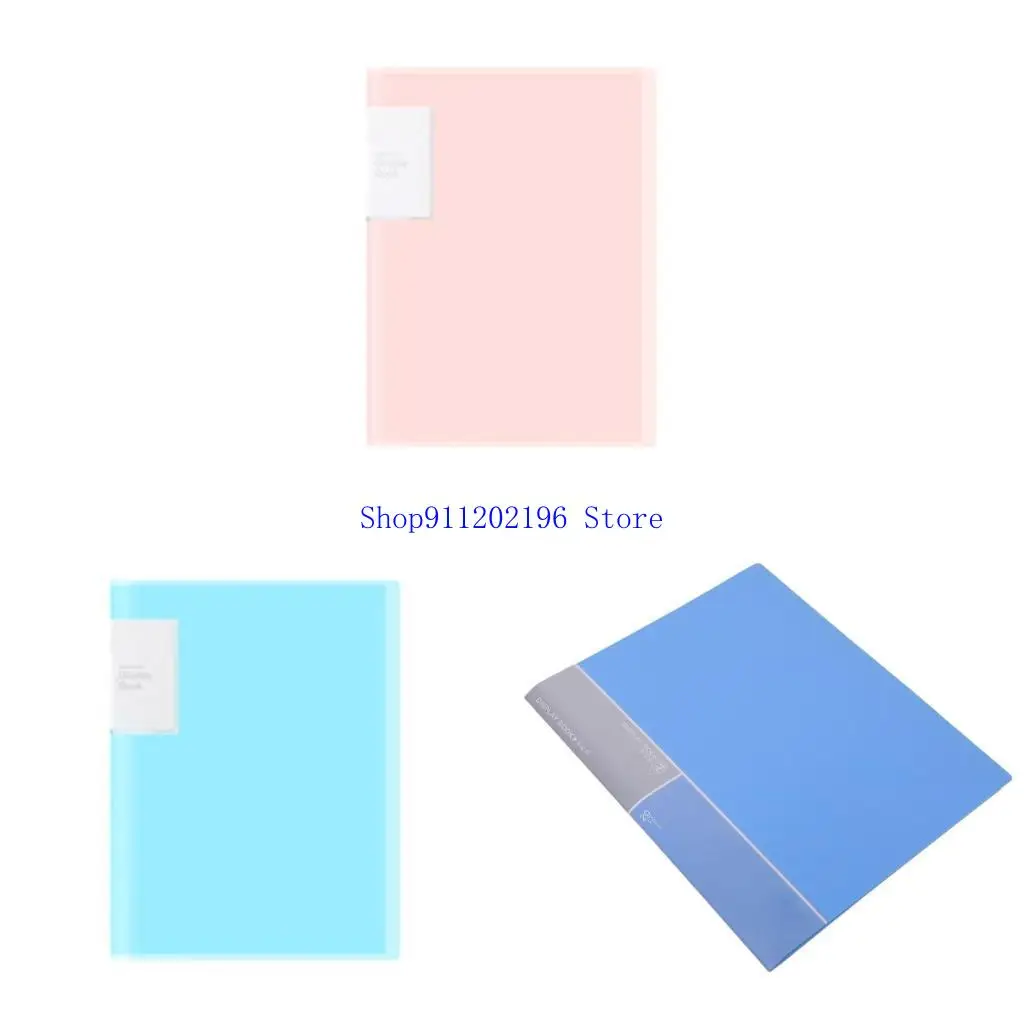 

P82A Diamond Art Защитная папка для хранения офисных книг с прозрачными рукавами