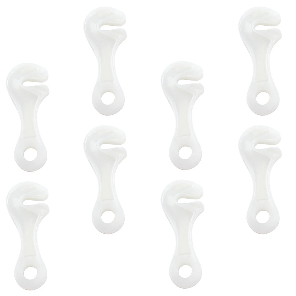 

Camping Clips Wrench Shape Buckles Tent Wind Rope Connecting Tool Plastic Fixing Connector