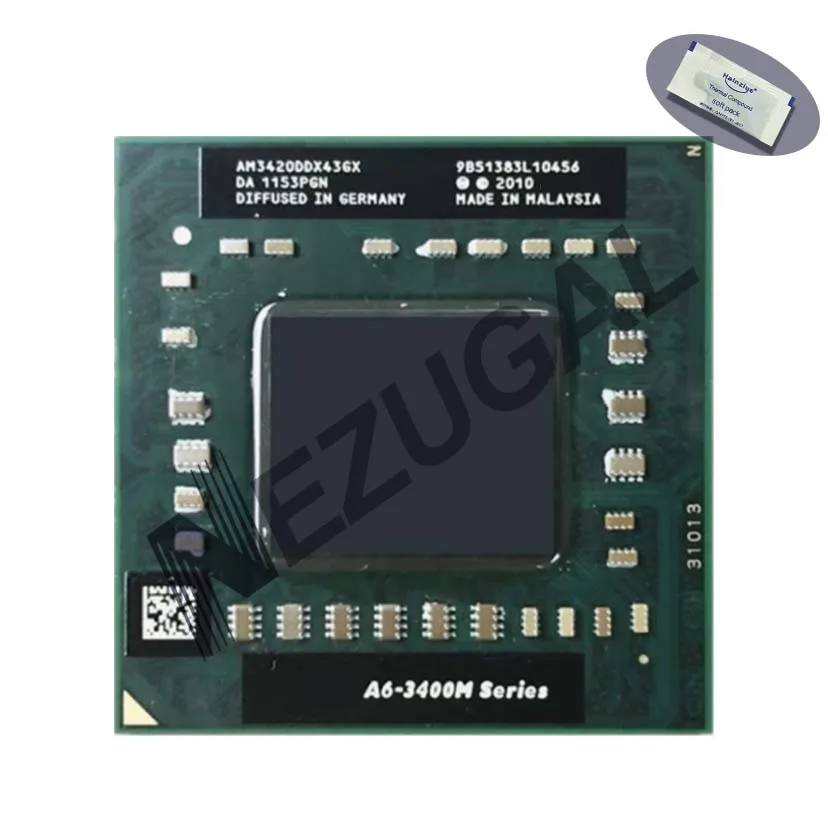 A6-3420M A6 3420M AM3420DDX43GX 1.5 Ghz Quad Core 4M 35W Socket FM1 CPU processor