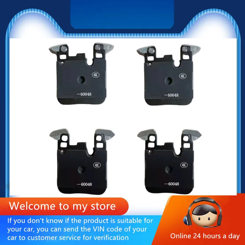 Rear Brake Pad 60048 For Bmw 340i 428i Gt330d M135i M140i M2 M235i M240i M4 (F82 F83 F22 F87 F20 F34 F36 F32 F33 F30)