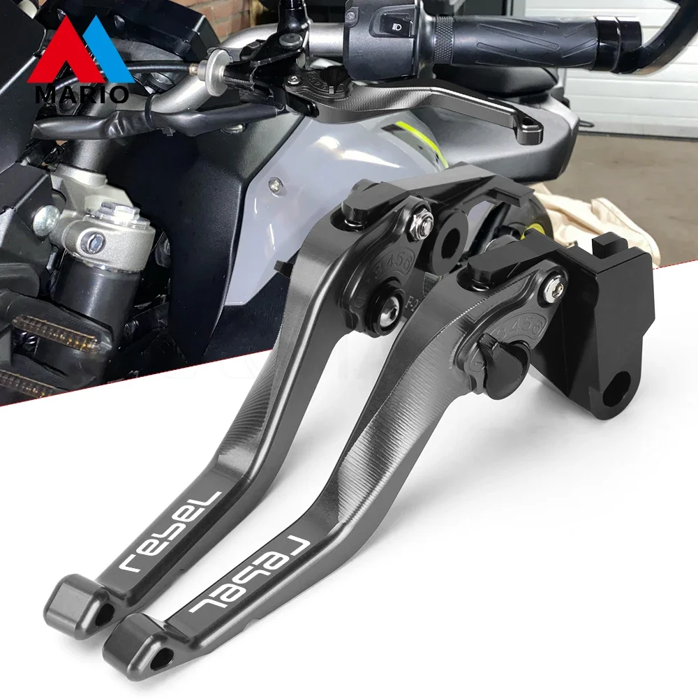 

For Honda HORNET 1998-2006 REBEL 2017 2018 2019 2020 Motocycle Accessories Folding Extendable Brake Clutch Lever