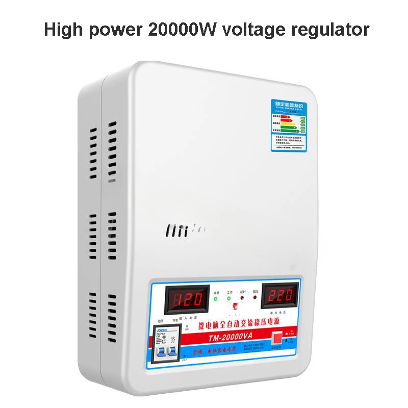 6.8KW/15KW Household Automatic Stabilized Power Supply Tool Voltage Stabilizer With Input Voltage 120V-270V Output 220V