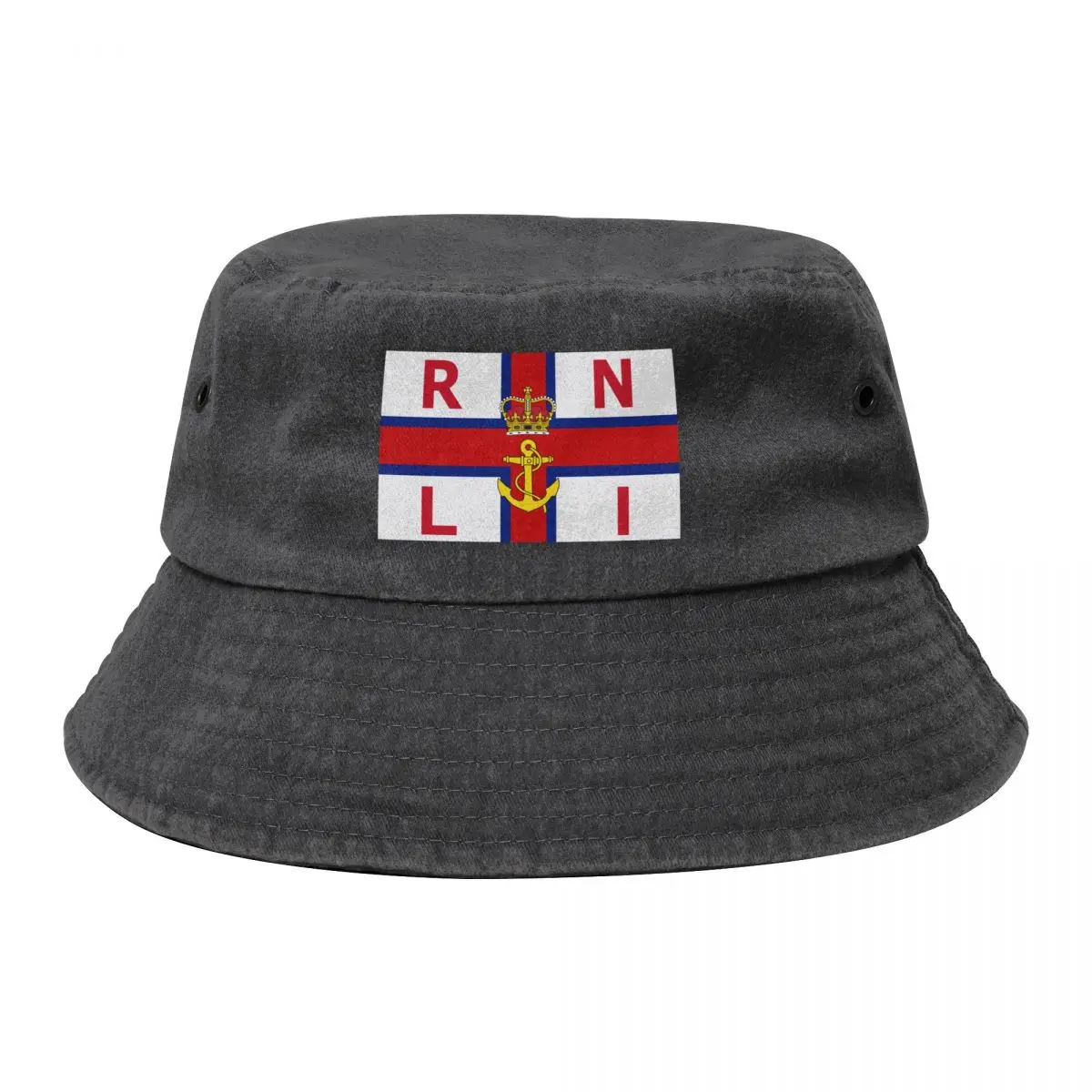 

Royal National Lifeboat Institution flag Bucket Hat Beach Golf Hat Man fashionable custom Hat Sun Hats For Women Men's