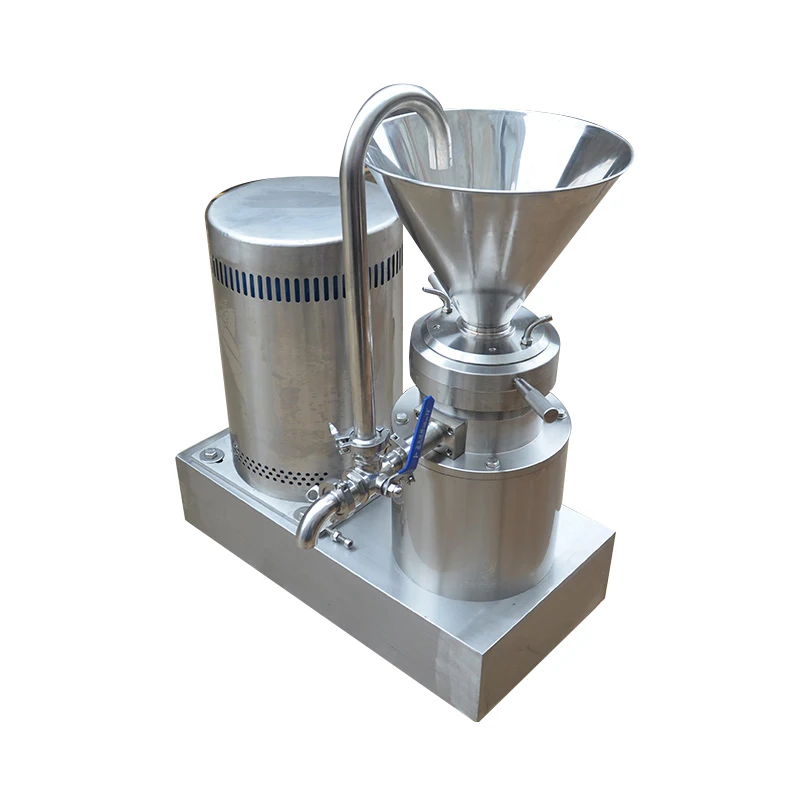 Bitumen Peanut Butter Chilli Fruit Sauce Sesame Paste Making Machine Colloid Mill for Small Business at Home