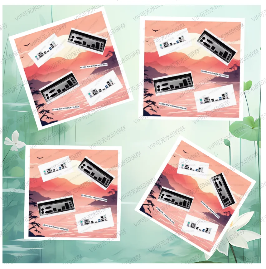 

Задняя пластина экрана ввода-вывода, задняя пластина, задняя панель, кронштейн Blende для GIGABYTE B450M H B560M H