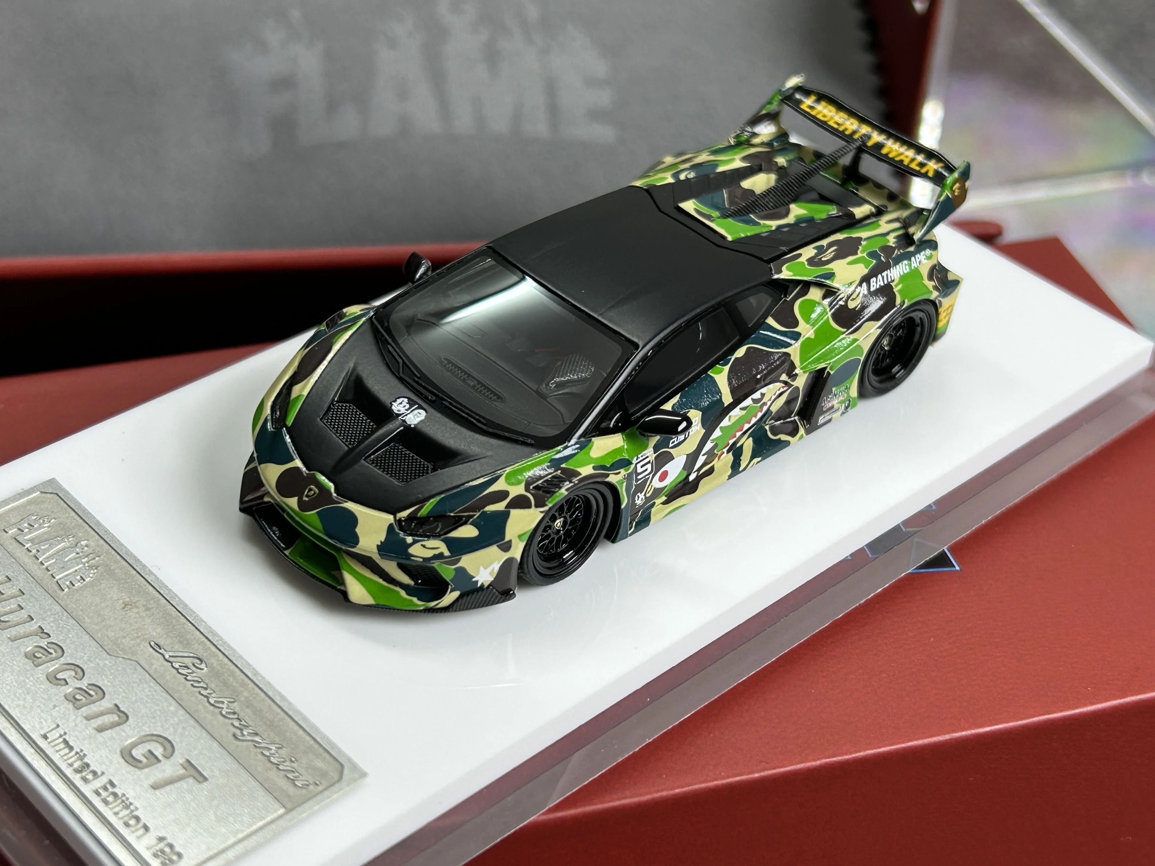 

Flame 1:64 Lamborghini Huracan GT Maverick LP610 Hurricane, Resin Car Model