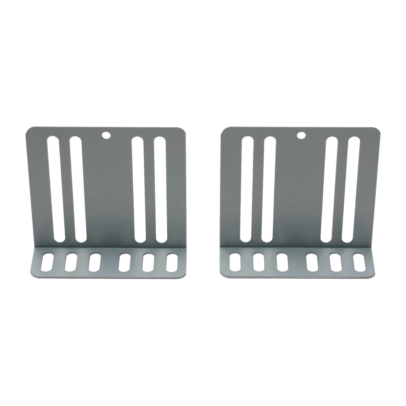 2 Din Radio Installation Kit Compatible with DVD CD Players Includes Metal Brackets and Screws for Vehicle Use