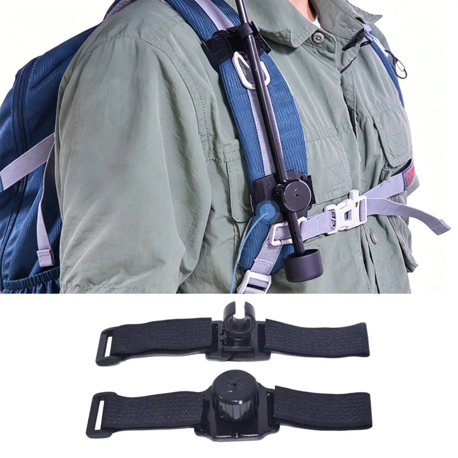 Umbrella Holder Strap for Backpack Convenient Adults Wearable Umbrella Support Travel Accessories for Kayak Fishing Boats Hiking