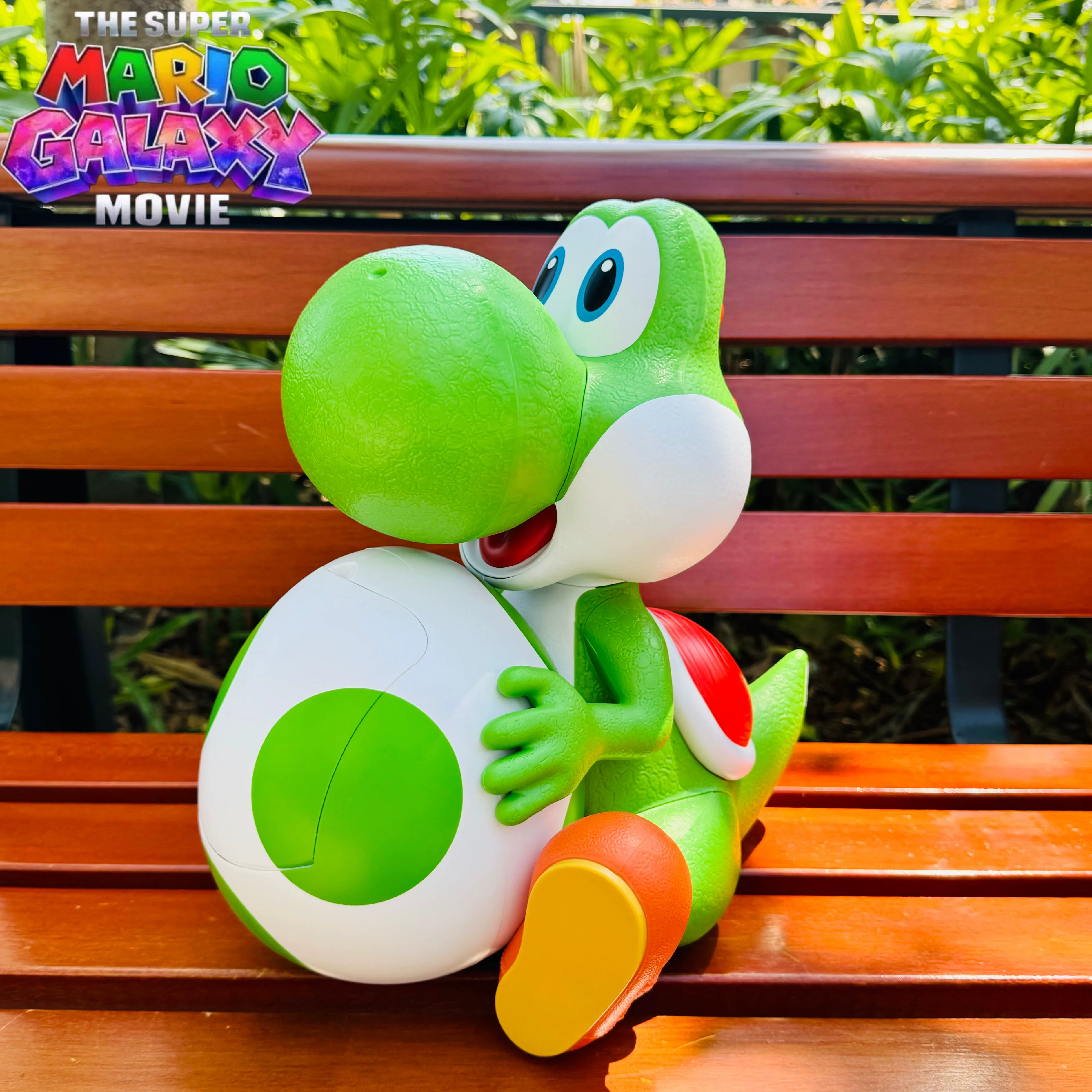 Originele op voorraad zijnde Global Yoshi Luma Mari Galaxy Movie Series popcorn emmer met verlichte vorm, opbergemmer, ornament, cadeau