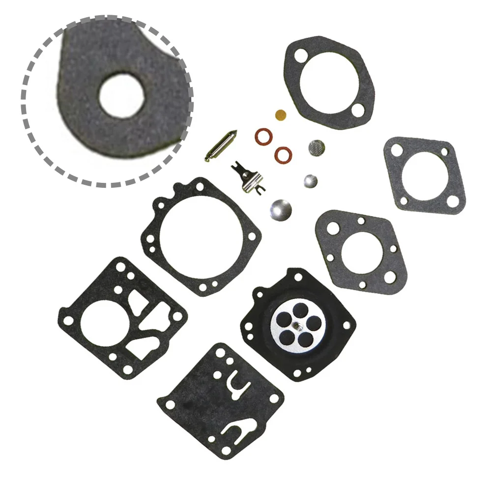 Gasket Set Carburetor Kit Engine Maintenance Complete Gasket Set Precision Components Easy Installation For Tillotson HS-235
