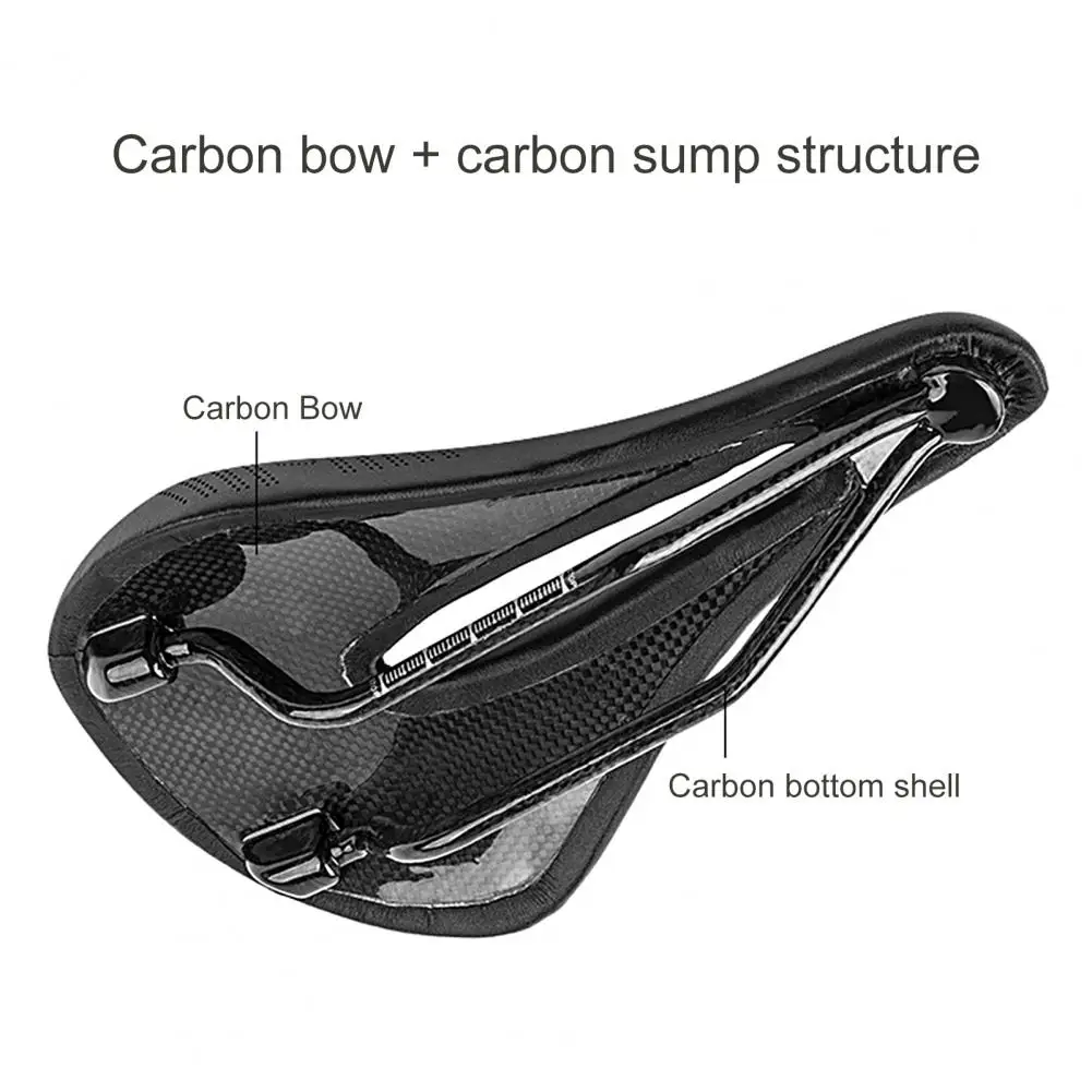 

Durable Bicycle Saddle Hollow Design Compact Bike Saddle Easy Installation Bike Saddle Cushion